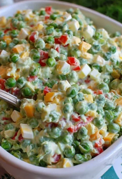 Dublin Pea Salad Recipe Easy Dublin Pea Salad Best Dublin Pea Salad Ingredients Healthy Dublin Pea Salad Recipe Dublin-sty...