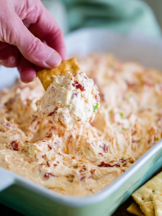 Easy Pep Dip — only four ingredients, creamy & party-ready