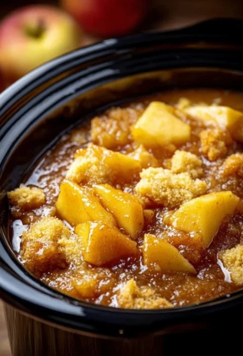 Easy Apple Cinnamon Dump Cake Recipe Best Family Apple Dump Cake Low-fat Apple Cinnamon Dump Cake Gluten-free Apple Cinnam...