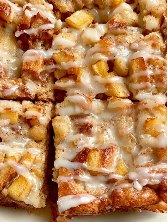 Cozy Grandma’s Apple Fritter Breakfast Casserole