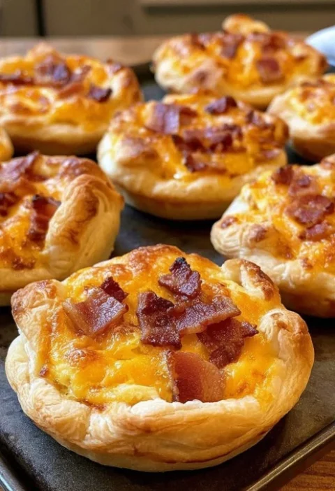 Easy Bacon Egg Cheese Pinwheels Recipe Holiday Table Breakfast Ideas Baked Bacon Egg Cheese Pinwheel Brunch Festive Bacon ...