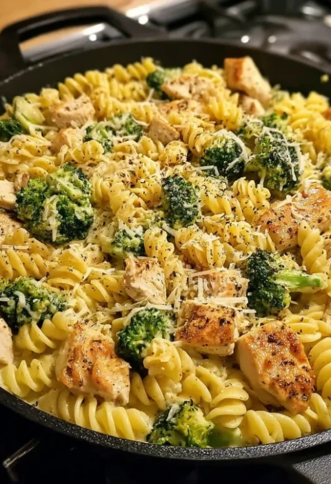 Easy Chicken Broccoli Pasta Recipe Creamy Chicken Broccoli Pasta Dinner Best Chicken And Broccoli Pasta Quick Weeknight Ch...