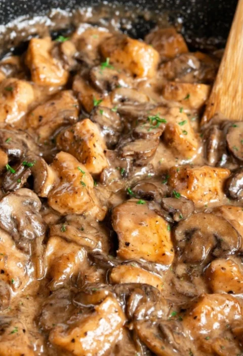 Easy Chicken Stroganoff Recipe Homemade Chicken Stroganoff Sauce Quick And Simple Chicken Stroganoff Best Chicken Strogano...