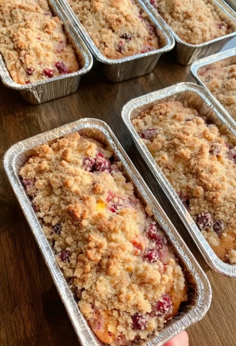 Easy Christmas Cranberry Loaf Recipe Best Cranberry Loaf For Holiday Season Homemade Cranberry Christmas Bread Gluten-free...