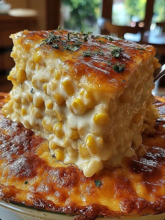 Easy Classic Cream Cheese Corn Casserole Recipe Best Cream Cheese Corn Casserole For Holidays Gluten-free Cream Cheese Cor...