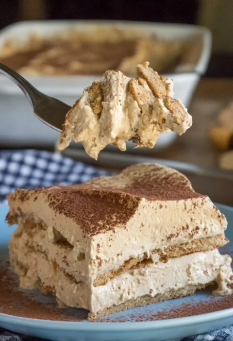 Easy Coffee Icebox Cake Recipe No-bake Coffee Icebox Cake Creamy Coffee Dessert Ideas Layered Coffee Icebox Cake Tutorial ...