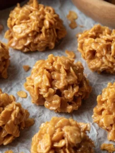 CORN FLAKE PEANUT BUTTER COOKIES
