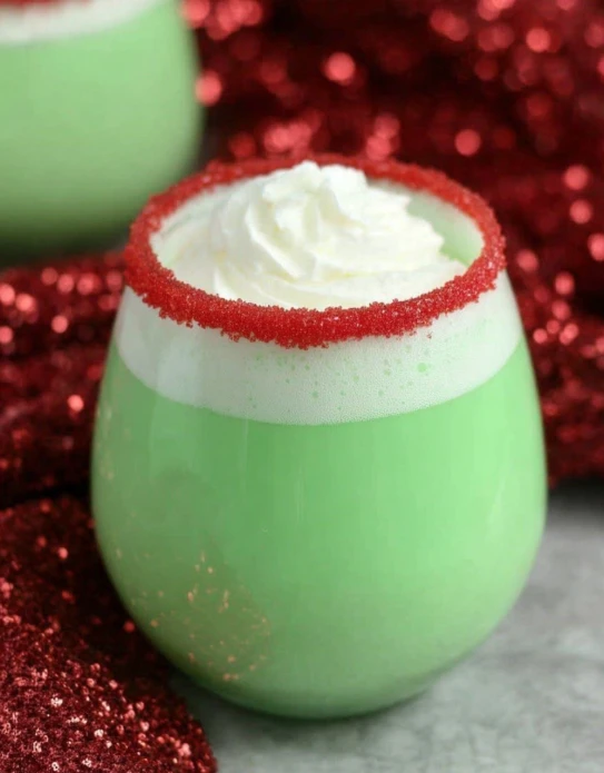 Easy Grinch Punch Recipe For Kids Homemade Grinch Punch Holiday Drink Best Grinch Punch Recipe With Sherbet Low Sugar Grin...