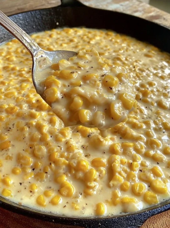 Easy Homemade Cream Style Corn Recipe Best Cream Style Corn From Scratch How To Make Creamy Corn At Home Southern Homemade...