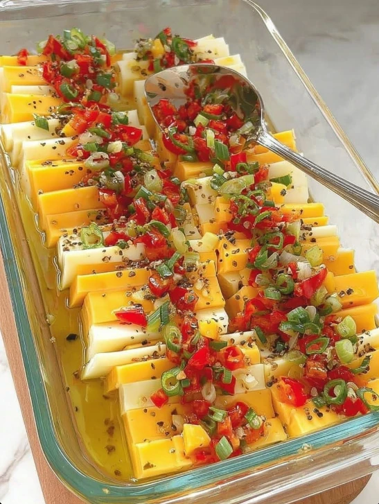 Easy Marinated Cheese Plate Recipe Best Cheese For Marinating Flavorful Marinated Cheese Ideas How To Marinate Cheese At H...