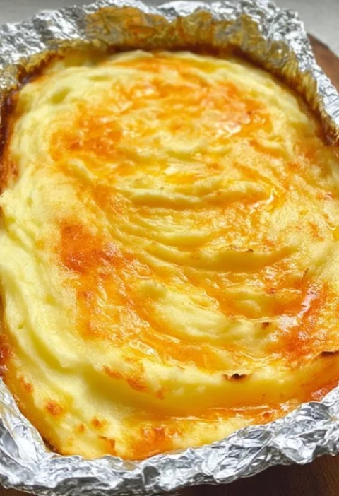 Easy Oven Baked Cheesy Mashed Potatoes Recipe Best Cheese For Oven Baked Mashed Potatoes How To Make Cheesy Mashed Potatoe...