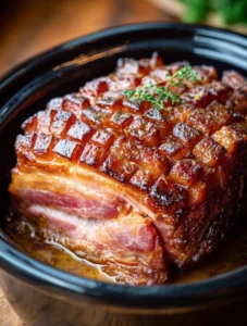 Southern-Style 2-Ingredient Maple Ham