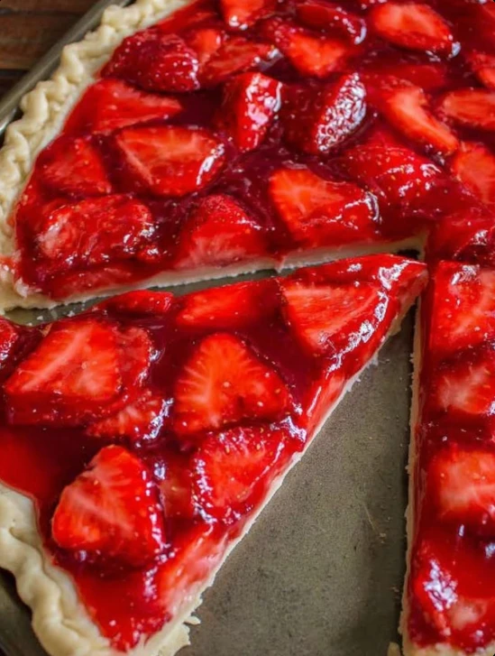 Easy Strawberry Slab Pie Recipe Homemade Strawberry Slab Pie Best Strawberry Slab Pie Ingredients Strawberry Slab Pie With...