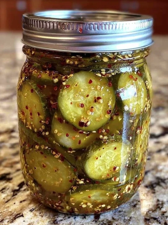 Two-Ingredient Marinated Pickles