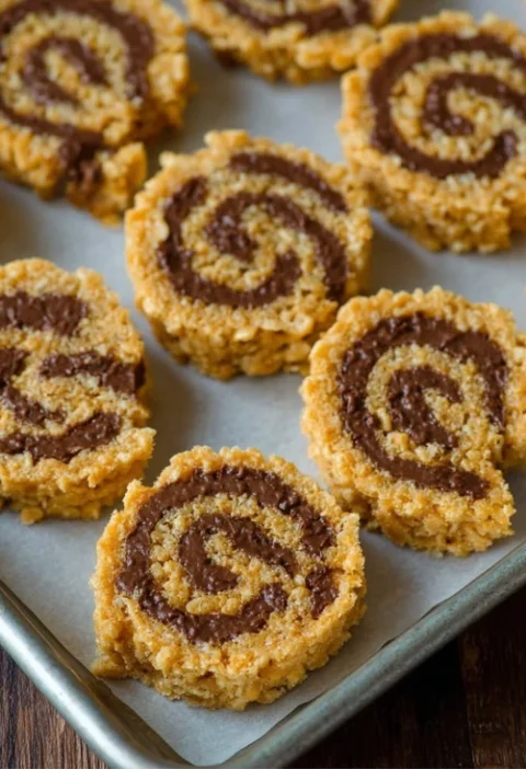 Festive Holiday Scotcheroo Roll Recipe Easy Scotcheroo Roll For Christmas Best Chocolate Scotcheroo Holiday Roll Homemade ...