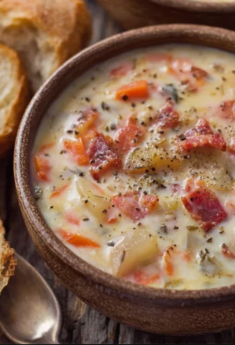 Granny's Hearty Potato Soup Recipe Best Hearty Potato Soup By Granny How To Make Granny’s Potato Soup Granny’s Homemad...