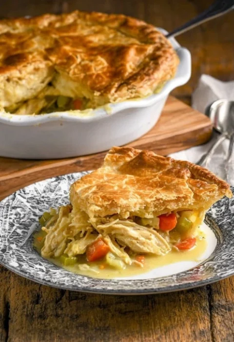 Homemade Chicken Pot Pie Recipe Best Grandma's Chicken Pot Pie Gluten Free Chicken Pot Pie Recipe Chicken Pot Pie With Puf...