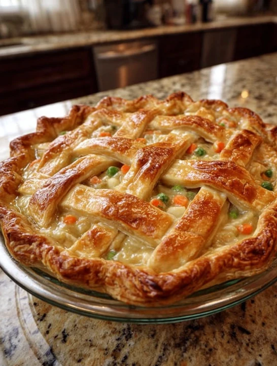 Homemade Chicken Pot Pie Recipe Easy Savory Chicken Pot Pie Warm Homestead Chicken Pie Best Chicken Pot Pie Crust Ideas He...