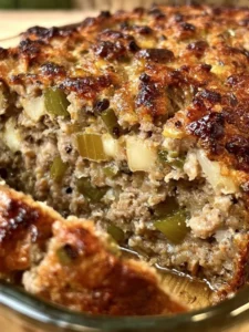 Turkey Stuffing Meatloaf