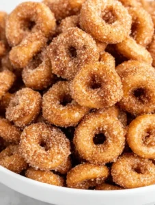 MINI DONUT HOT BUTTERED CHEERIOS!