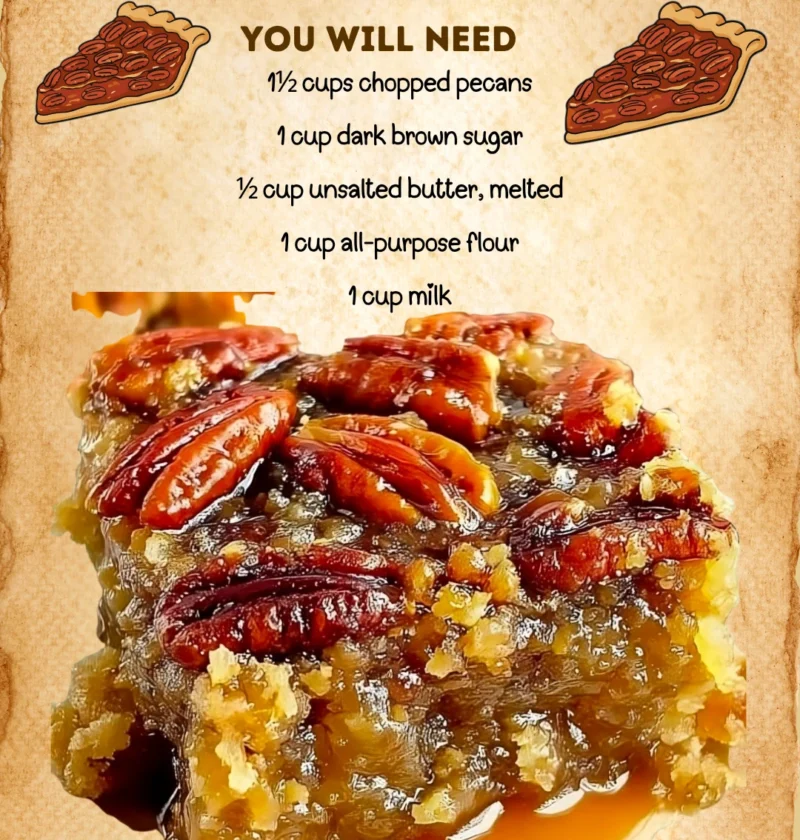 Oldfashioned Pecan Pie Cobbler