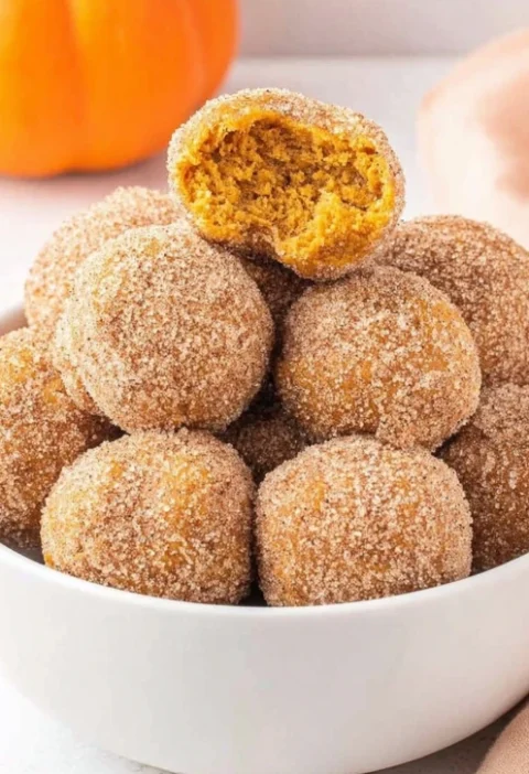 Old-fashioned Pumpkin Donut Holes Recipe Grandma's Pumpkin Donut Holes Homemade Buy Pumpkin Donut Holes Online Best Pumpki...