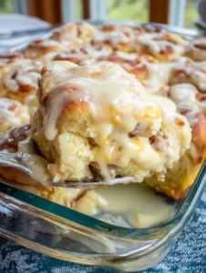 Overnight Orange Roll Casserole
