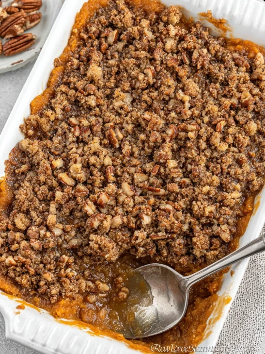 Paula Deen Sweet Potato Casserole Recipe Easy Paula Deen Sweet Potato Casserole Paula Deen Southern Sweet Potato Casserole...