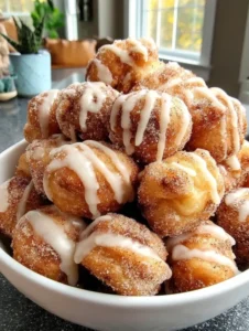 Retro Bakery-Style Cinnamon Sugar Biscuit Bites