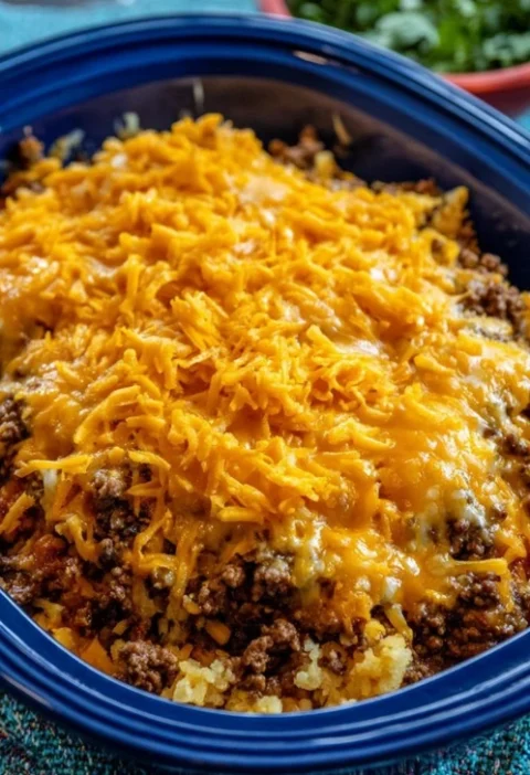 Slow Cooker Taco Casserole Recipe Cheesy Taco Casserole Slow Cooker Best Slow Cooker Taco Casserole Easy Slow Cooker Chees...