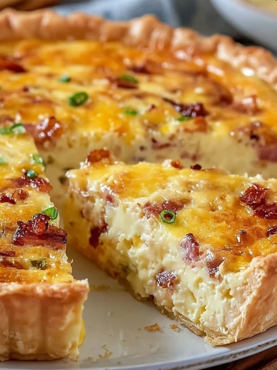 Southern Mississippi Sin Quiche — bold flavor in every slice