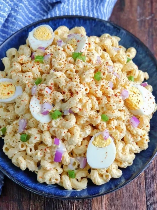 Southern Potluck Deviled Egg Salad Recipe Best Deviled Egg Pasta Salad Ideas Easy Southern Deviled Egg Pasta Salad Low Car...
