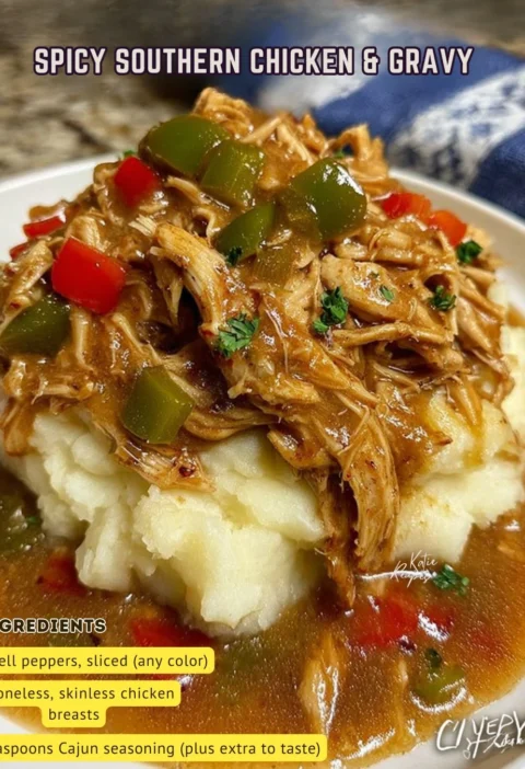Spicy Southern Chicken Gravy