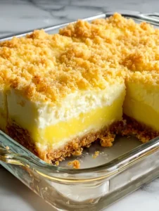 Springtime Comfort Lemon Cream Cheese Dump Cake