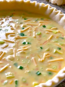 Three Cheese Quiche