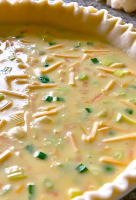 Three Cheese Quiche Recipe Best Three Cheese Quiche Easy Three Cheese Quiche Three Cheese Quiche Gluten Free Vegetarian Th...