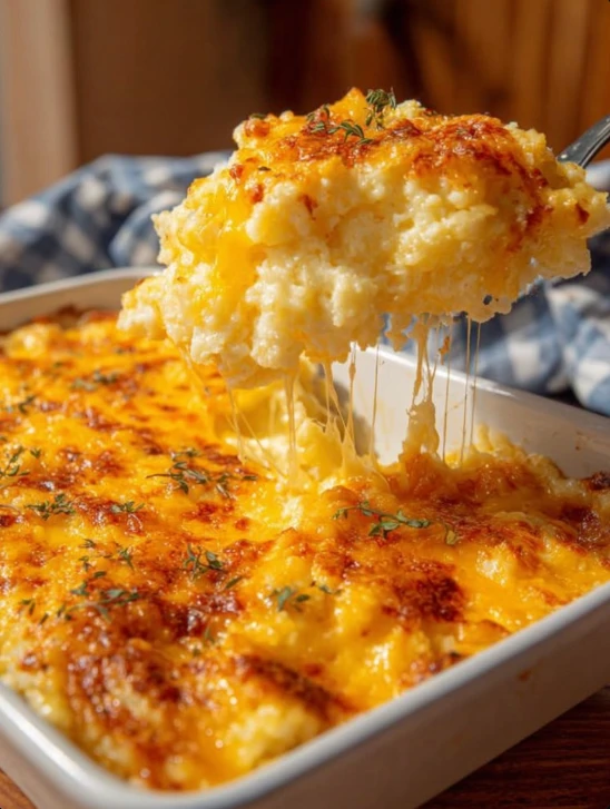 3ingredient Cheesy Potato Casserole