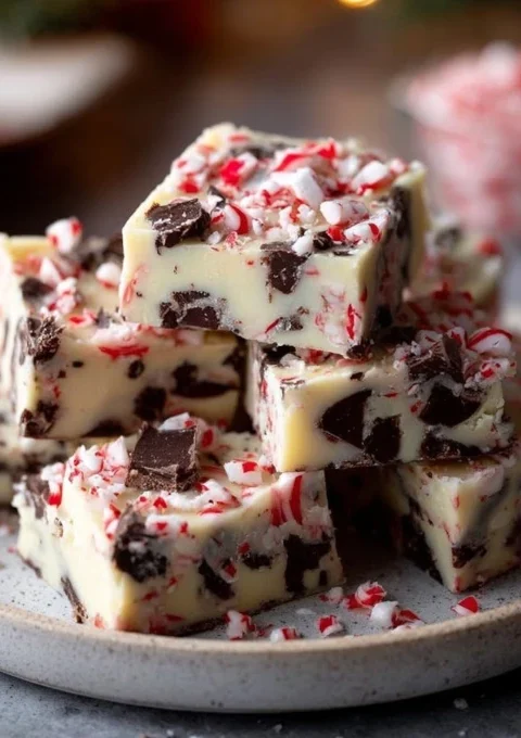 3ingredient Holiday Fudge
