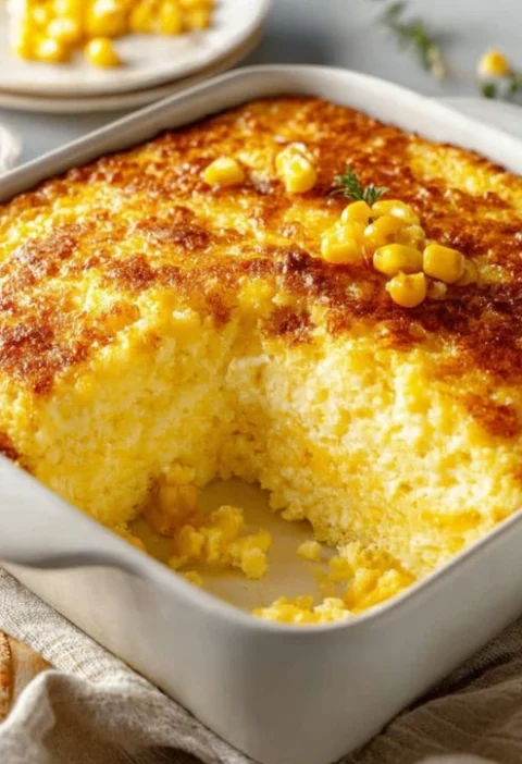 4ingredient Creamy Corn Pudding