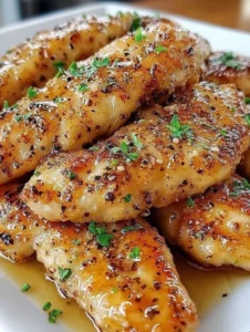 Air Fryer Honey Butter Garlic Chicken Tenders