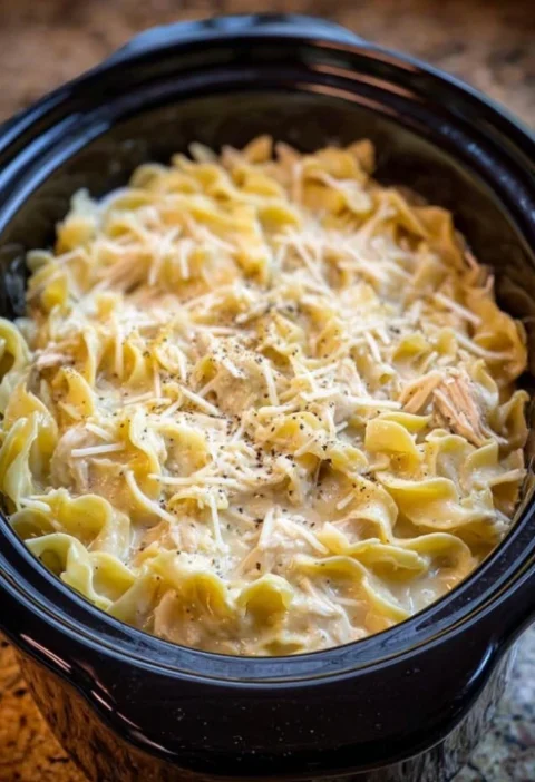 Amish Buttery Noodle Bake Recipe Easy 3-ingredient Noodle Casserole Traditional Amish Noodle Bake Best Butter Noodle Bake ...