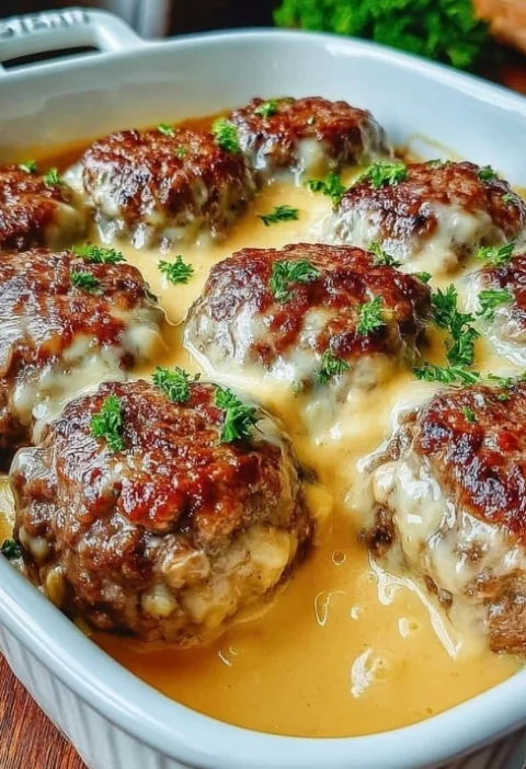Amish Farmhouse Hamburger Steak Recipe Easy Amish Hamburger Steak Bake Traditional Amish Steak Bake Guide Low Carb Amish H...