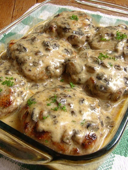 Amish Hamburger Steak Bake