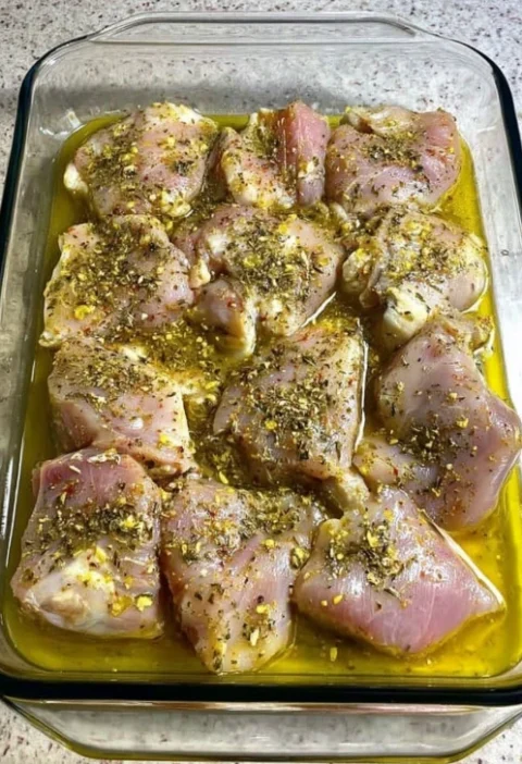 Baked Greek Lemon Chicken