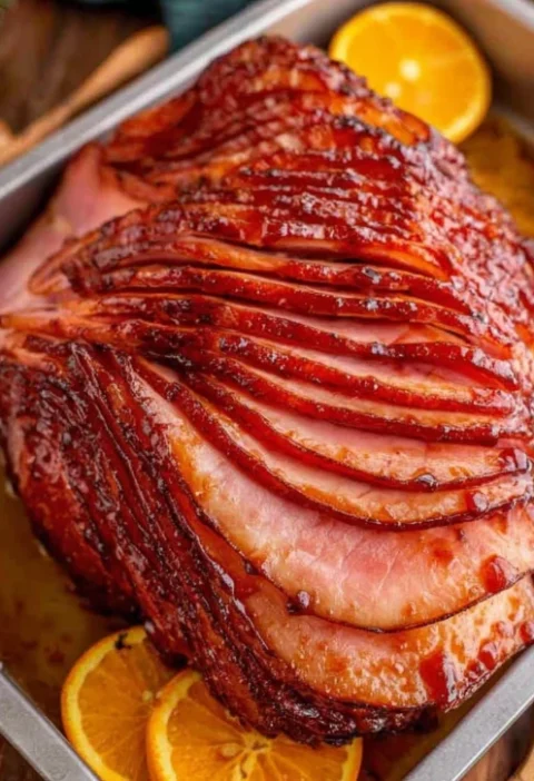 Baked Ham With Brown Sugar Glaze Recipe Best Brown Sugar Glaze For Ham Easy Baked Ham With Brown Sugar Glaze How To Make A...