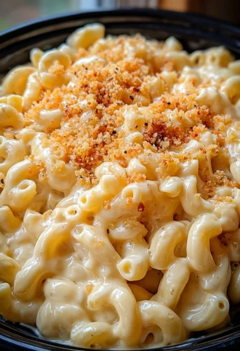 Best Crockpot Mac And Cheese Recipe Creamy Slow Cooker Macaroni Cheese Easy Crockpot Mac Cheese Recipes Delicious Crockpot...