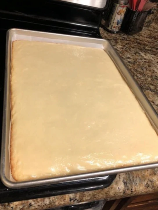 Midwest Country White Texas Almond Sheet Cake