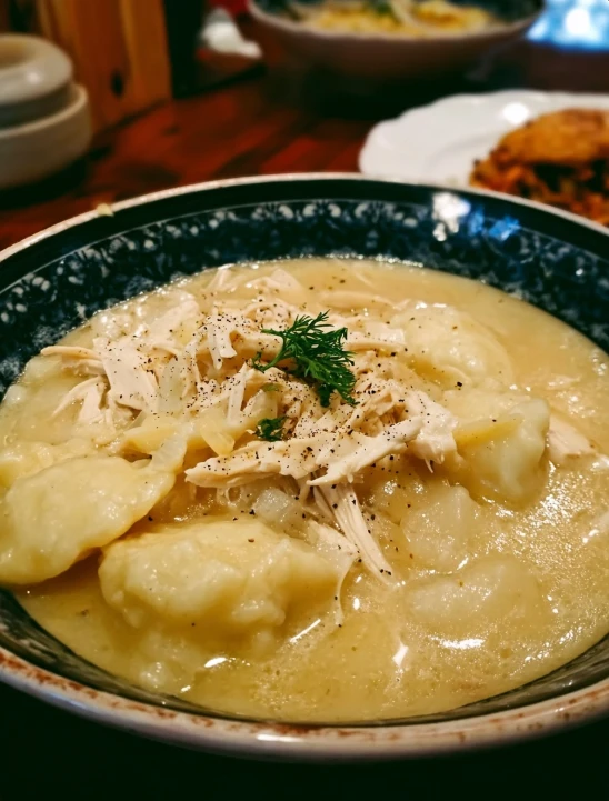 Old-Fashioned Homemade Chicken & Dumplings