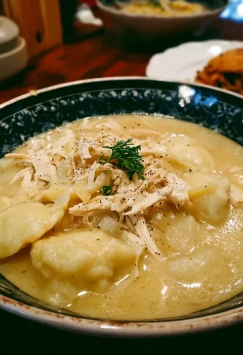 Best Old-fashioned Chicken And Dumplings Recipe Homemade Chicken Dumplings Comfort Food Easy Recipe For Chicken And Dumpli...