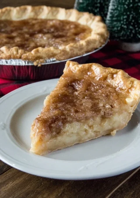 Best Winter Comfort Maple Sugar Cream Pie Recipe Maple Sugar Cream Pie Winter Dessert Ideas Homemade Maple Sugar Cream Pie...